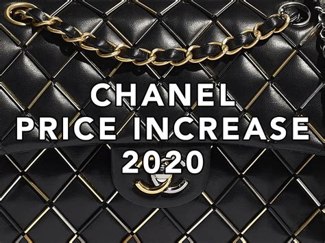 chanel price increase 2020 europe|Chanel bag price.